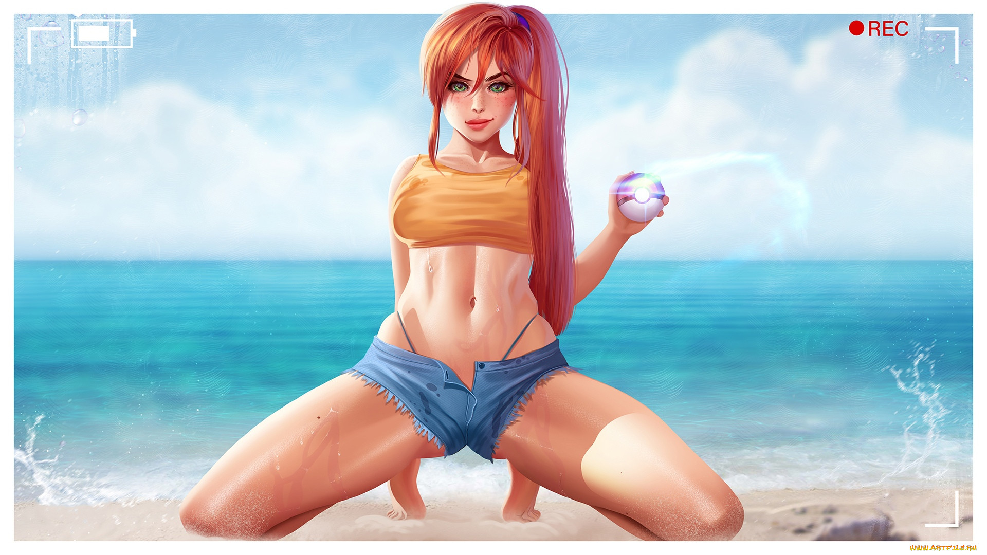  , pokemon sword and pokemon shield, beach, queen, prywinko